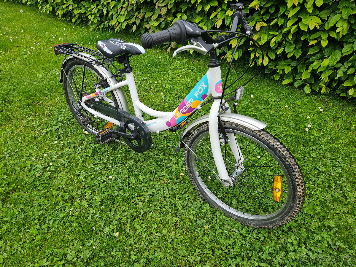 Dětské 20" horské hliníkové kolo LEADER FOX , rám 11" - 4