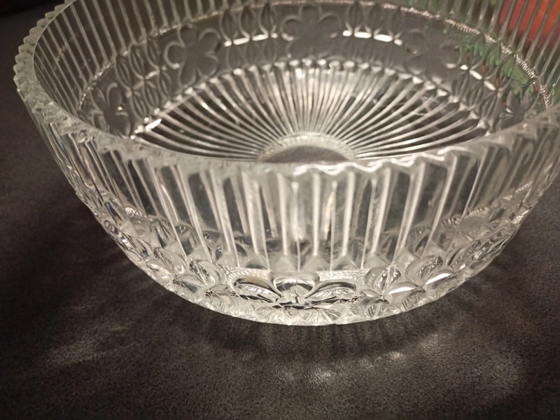 Staré sklo- karfa, misky, sklenice... - 4