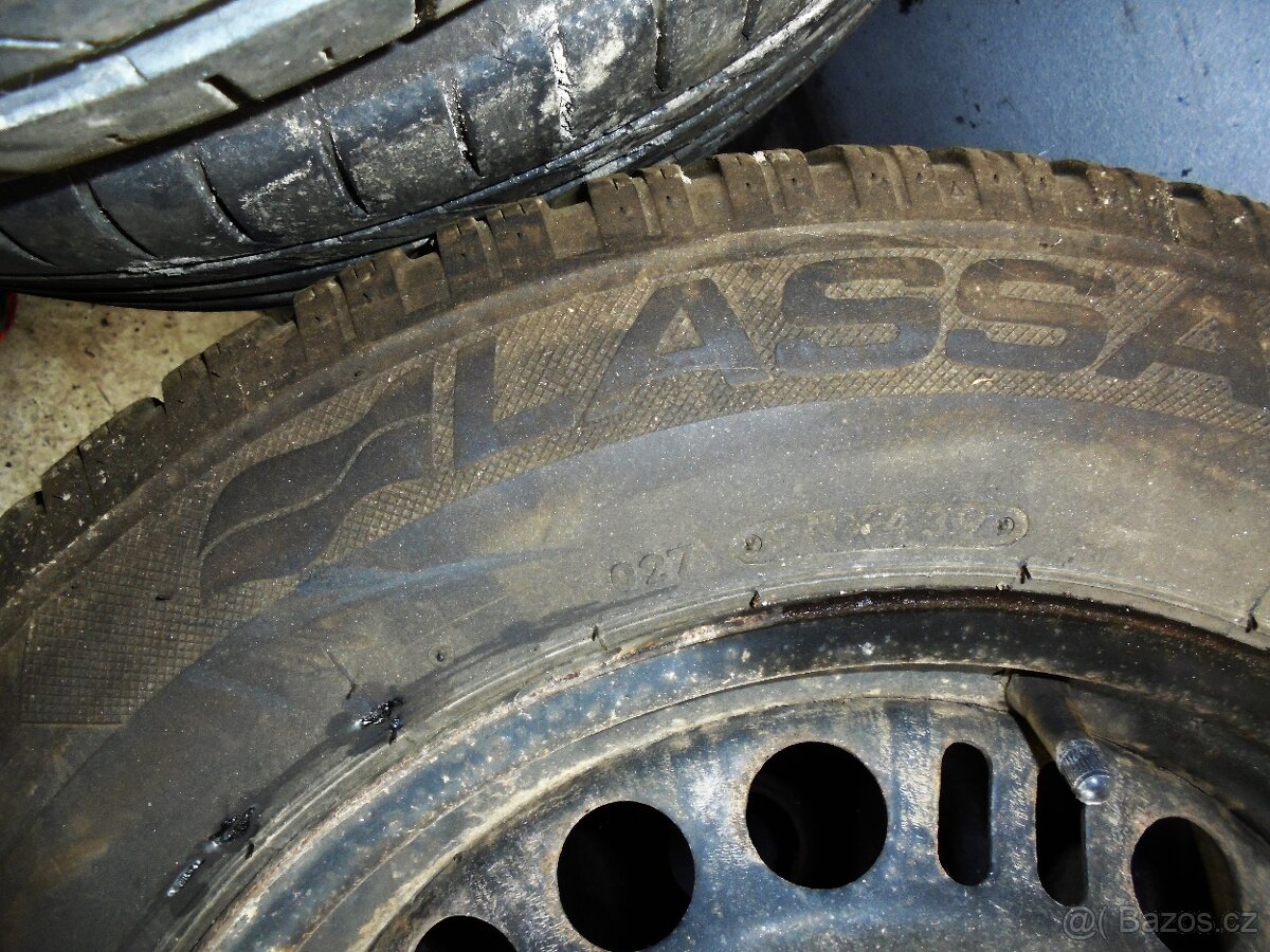 Zimní kola 195/65/15 obutá sada vhodná pro Opel - 4