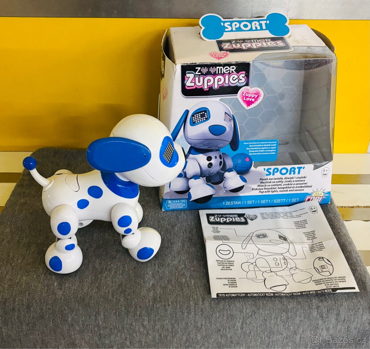 interaktivní robotický pes Zoomer Zuppies Sport - 4