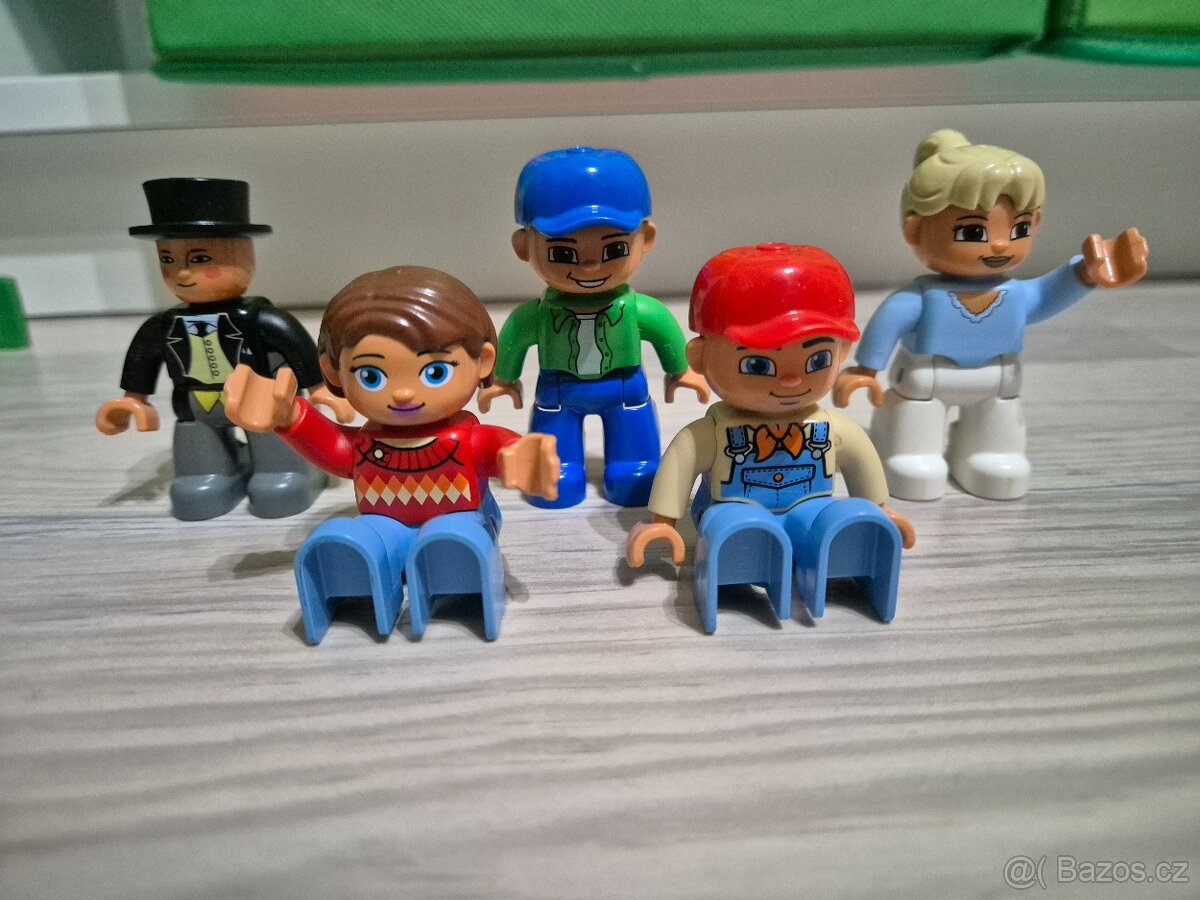 LEGO Duplo cca 6 kg – figurky Peppa Pig, auta, kostky - 4