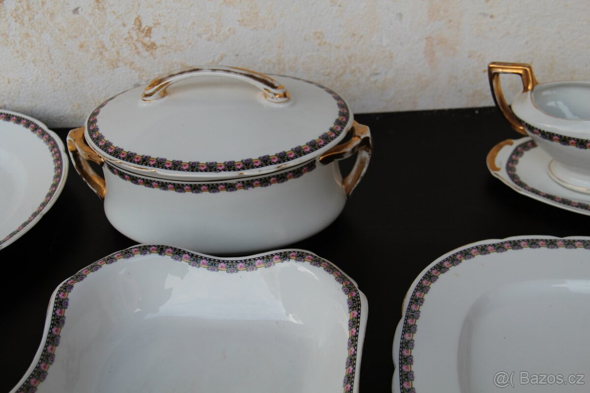 jídelní starožitná souprava - 4