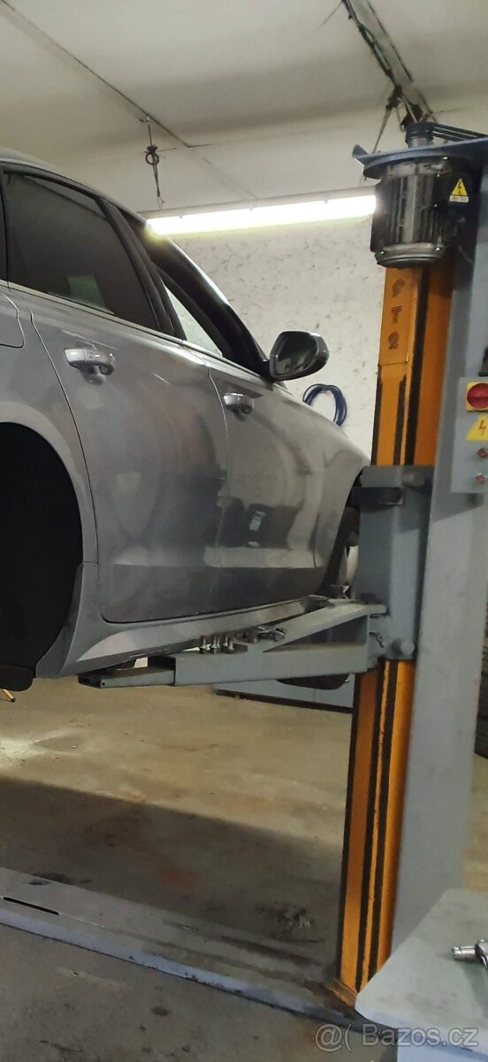 Zvedák dvousloupový šroubový kvalitní - 4