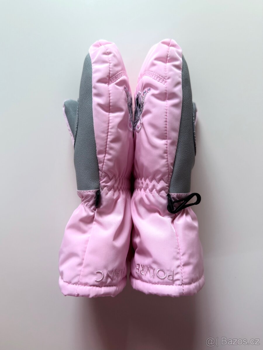 Dívčí lyžařské rukavice Poivre Blanc, vel. 6 - 4