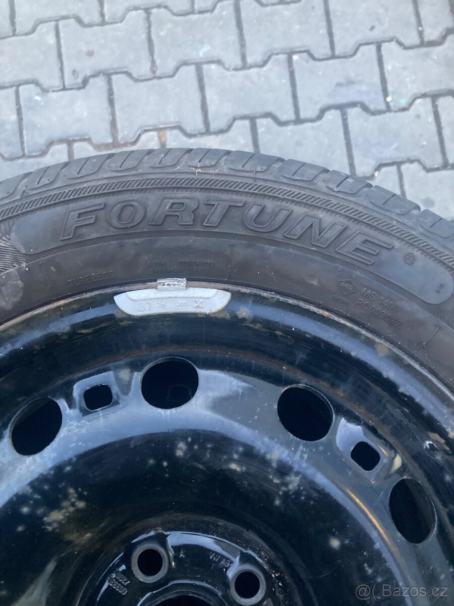 195/55/15 Letni na diskách vw skoda - 4