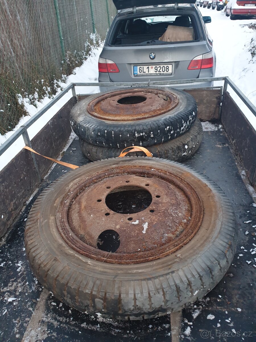 5 x Michelin 36 x 6 Citroen, Renault... - 4
