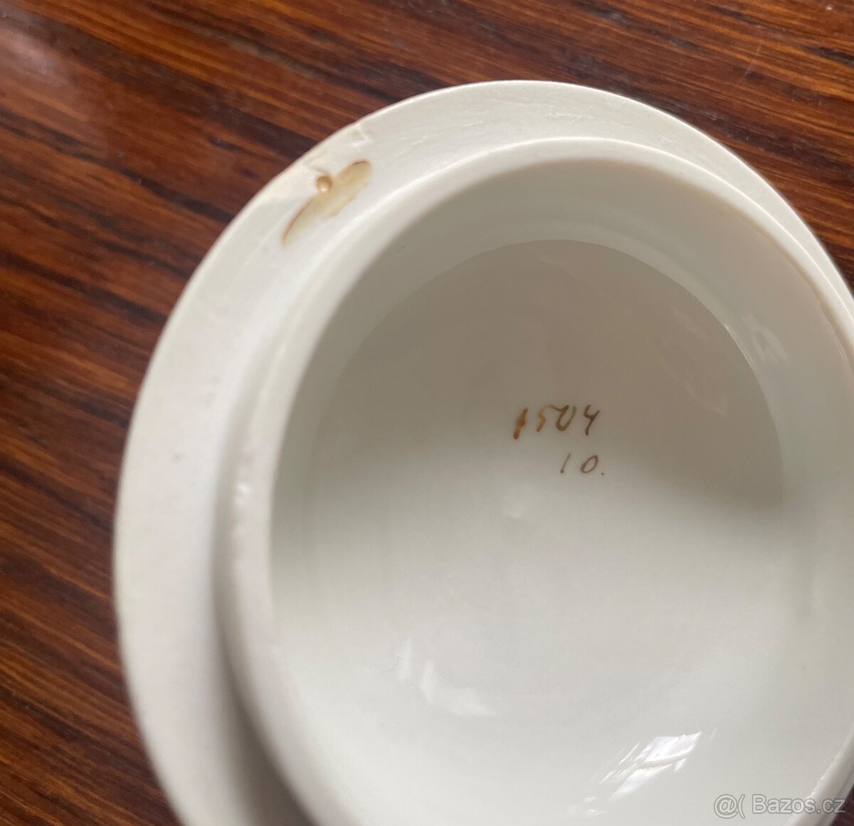 Starožitná dózička - cukřenka - 4