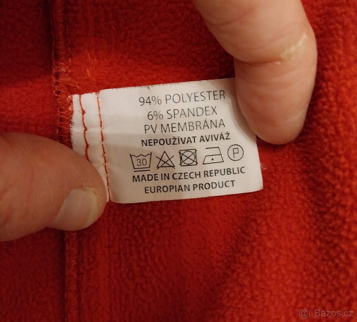 Nosící softshellová bunda červená zn. Angel Wings - 4