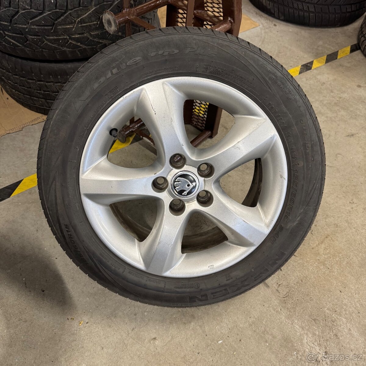 Letní alu kola Fabia 185/60 R15, 5x100 - 4