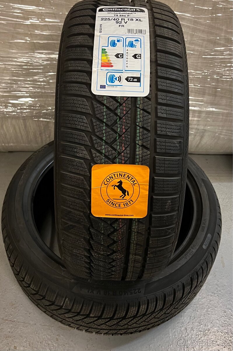 225/40R18 92H CONTINENTAL 850P zimní pneu - 4