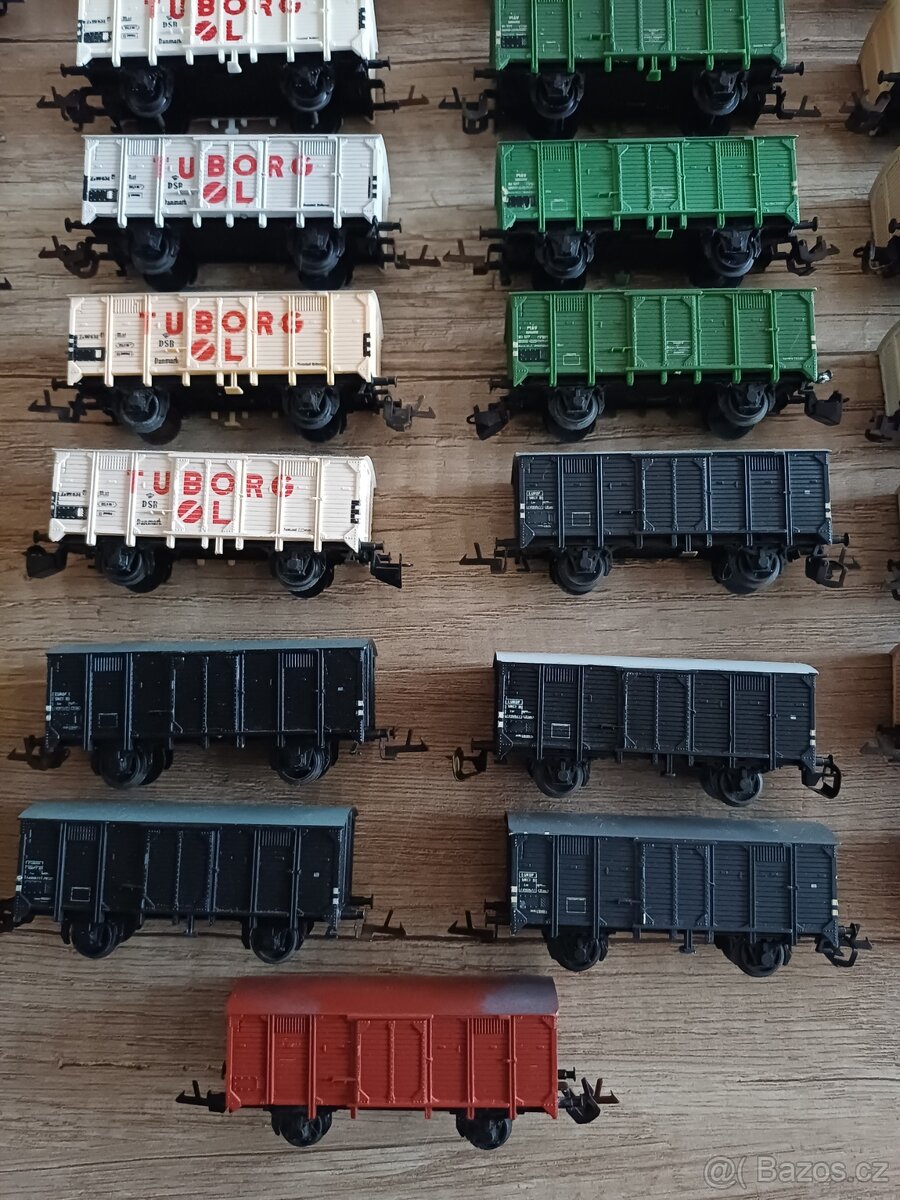 Nákladní vagony kryté. TT - 4