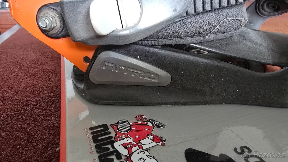 SNOWBOARD STUF Uproar deska + NITRO orig. vázání - 4
