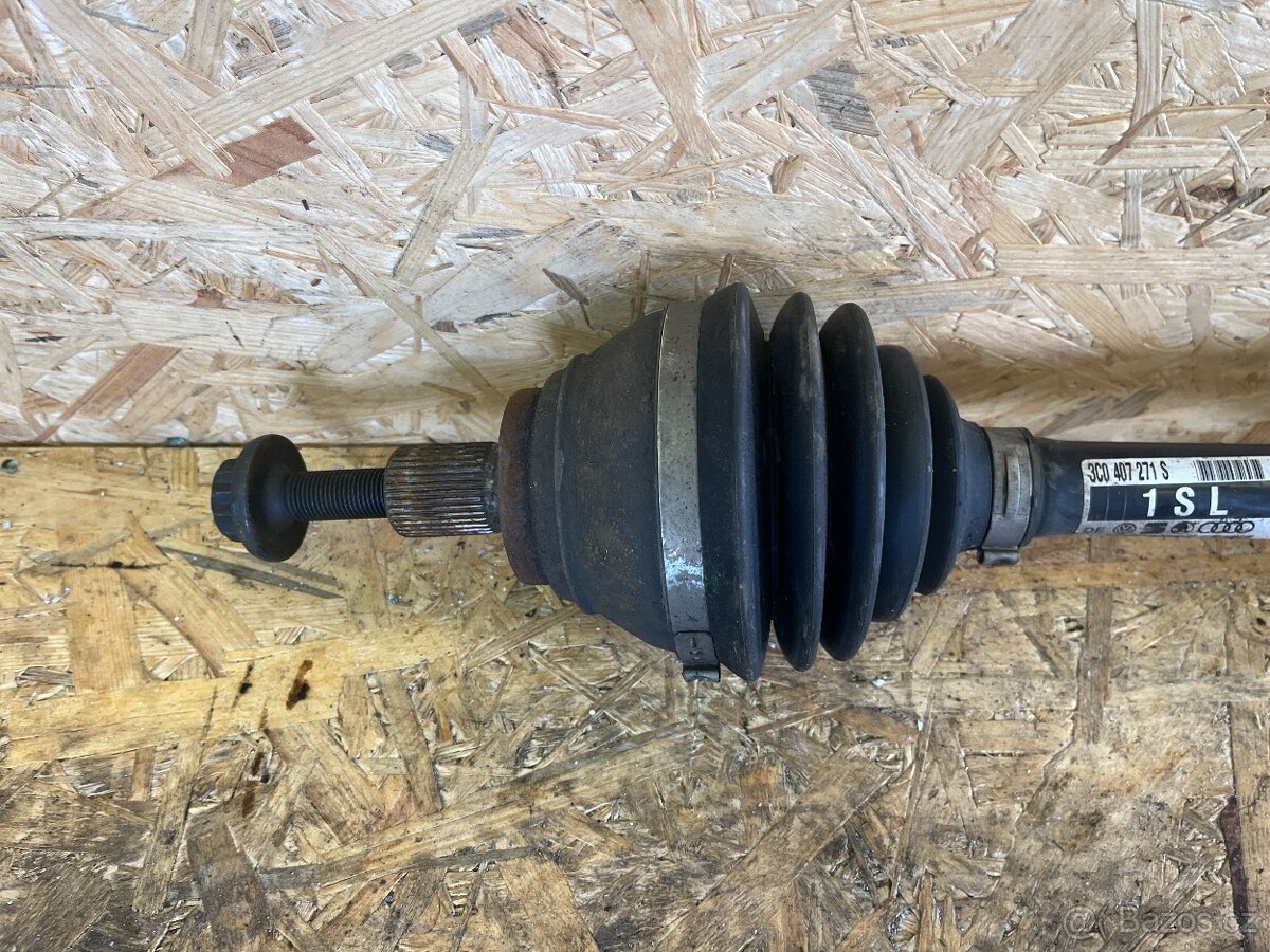 PŘEDNÍ LEVÁ POLOOSA 2.0 TDI 125KW 3C0407271S - 4