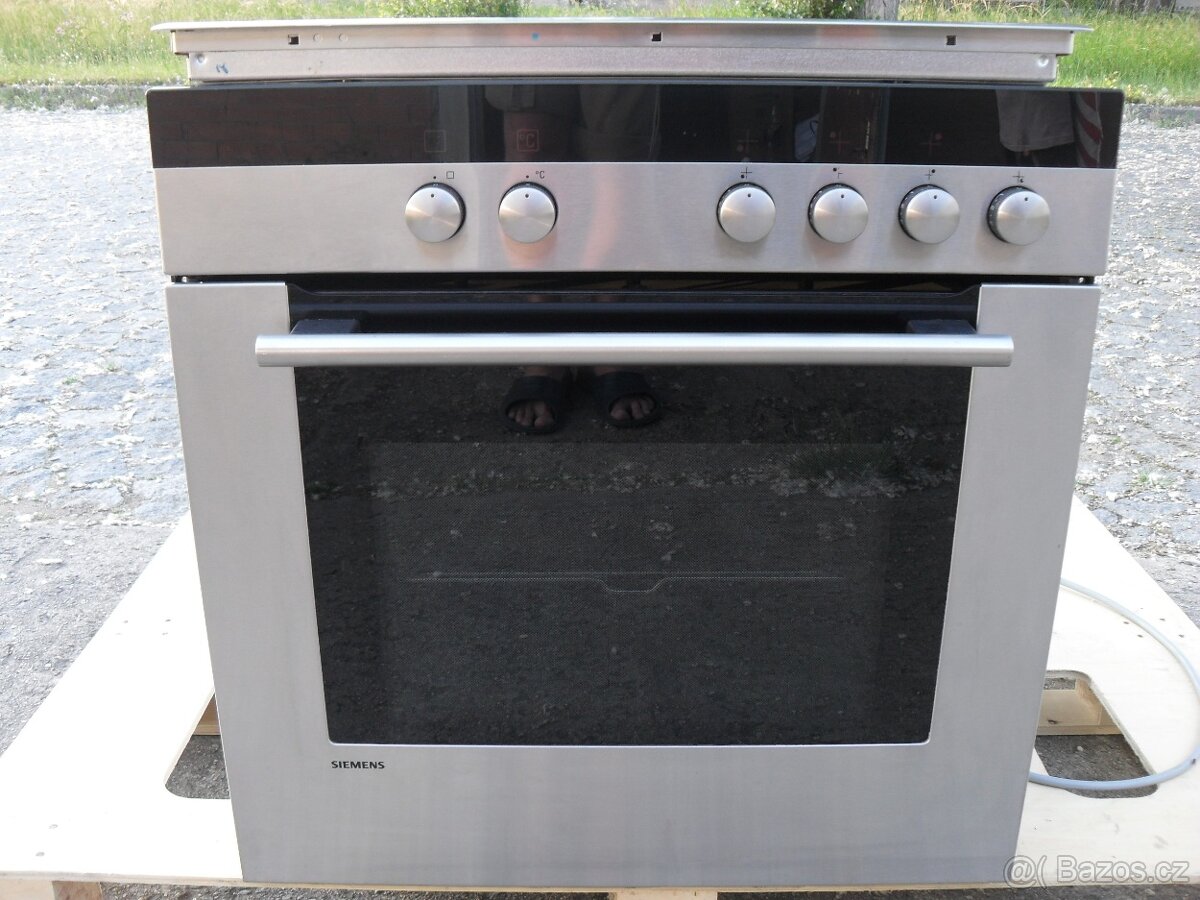 VESTAVNÝ ELEKTRICKÝ SKLOKERAMICKÝ SPORÁK SIEMENS,NEREZ+ZRCAD - 4
