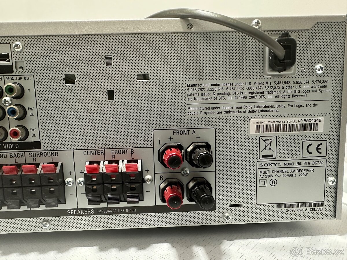 Sony STR-DG720 AV Receiver - 4