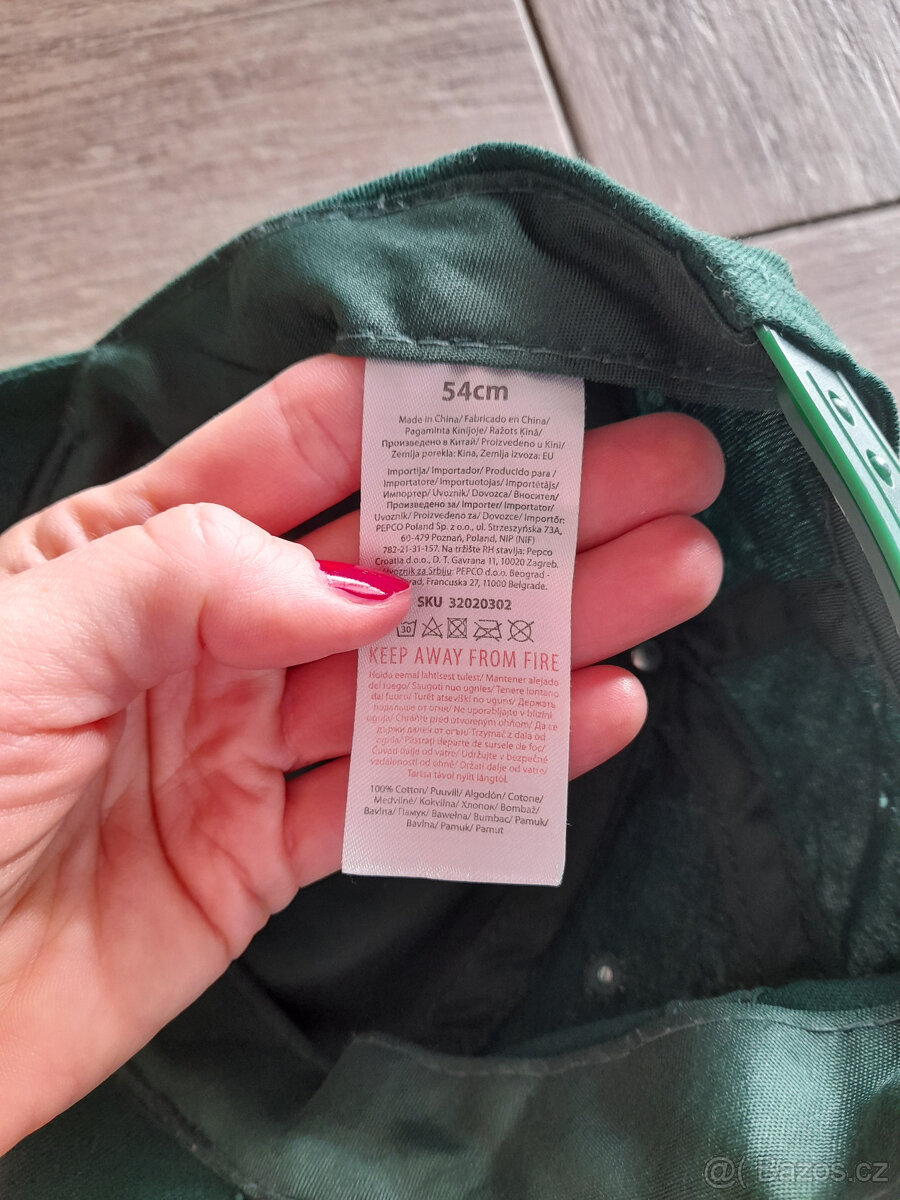 Chlapecká kšiltovka vel. 54 - 4