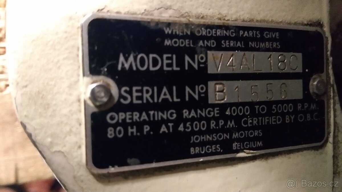 Johnson 80ps Super sea horse elektramatic - 4
