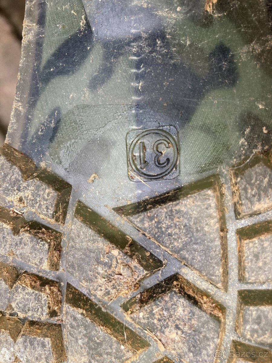 Dětské holinky 31, svítící - 4