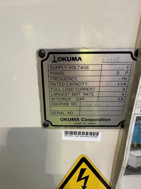 CNC soustruh OKUMA LB 15 II - 4