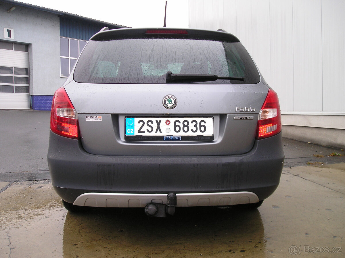 ŠKODA FABIA II-SCOUT-1.2 TSi 63KW RV-2012 - 4