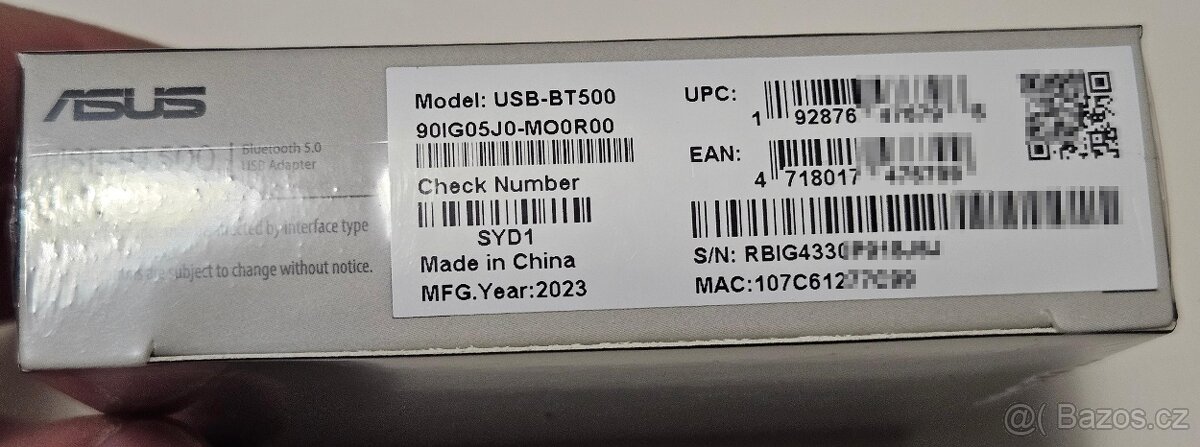 ASUS USB-BT500 - USB Bluetooth adaptér NOVÝ - 4