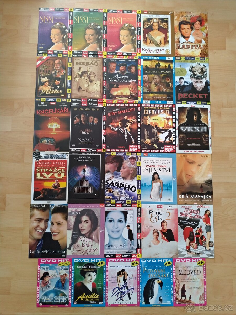 DVD filmy, dokumenty, pohádky a CD hudba original - 4
