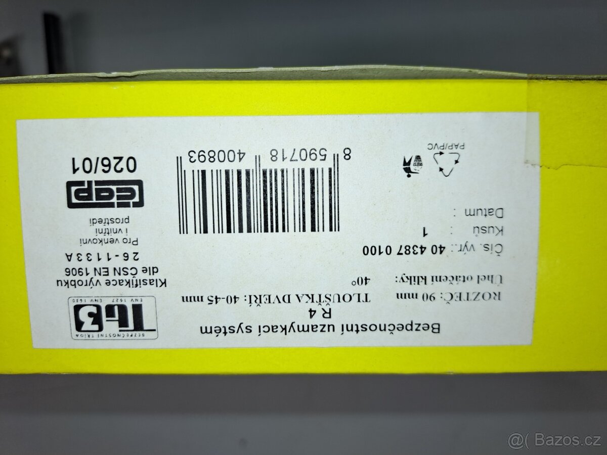 BEZPEČNOSTNÍ KOVÁNÍ - 4