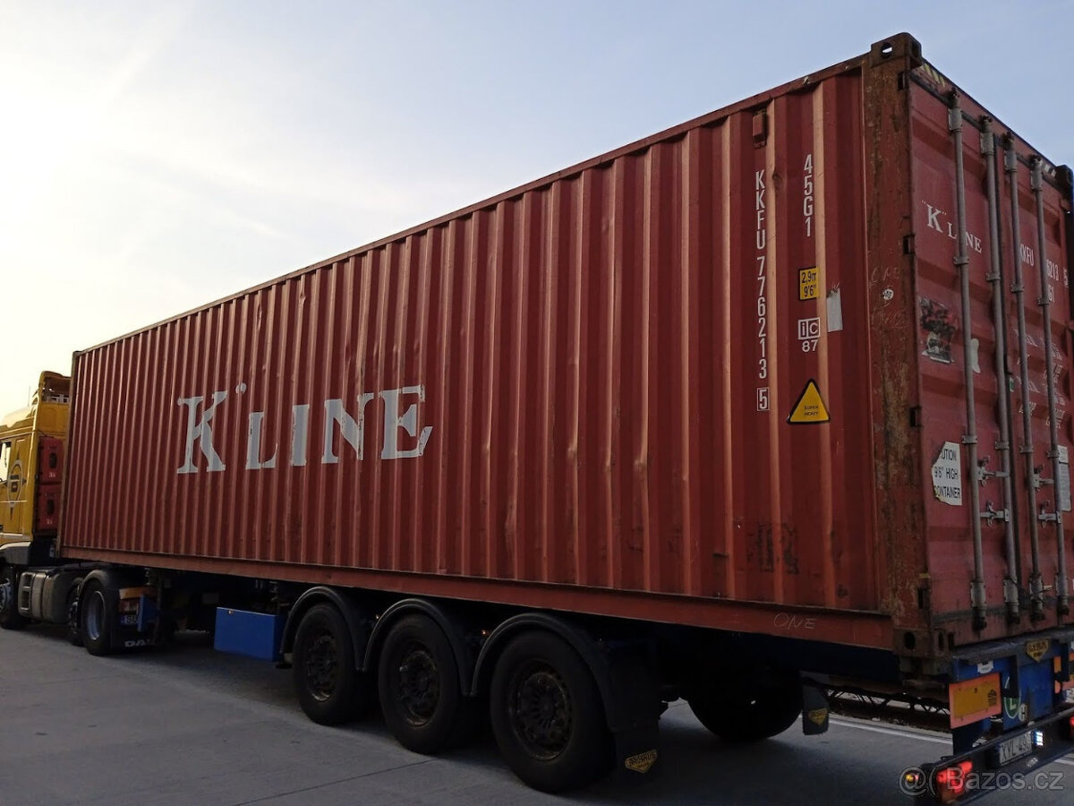 Lodní kontejner 40HC - 12m (výška 2,9m) výber z FOTO - 4