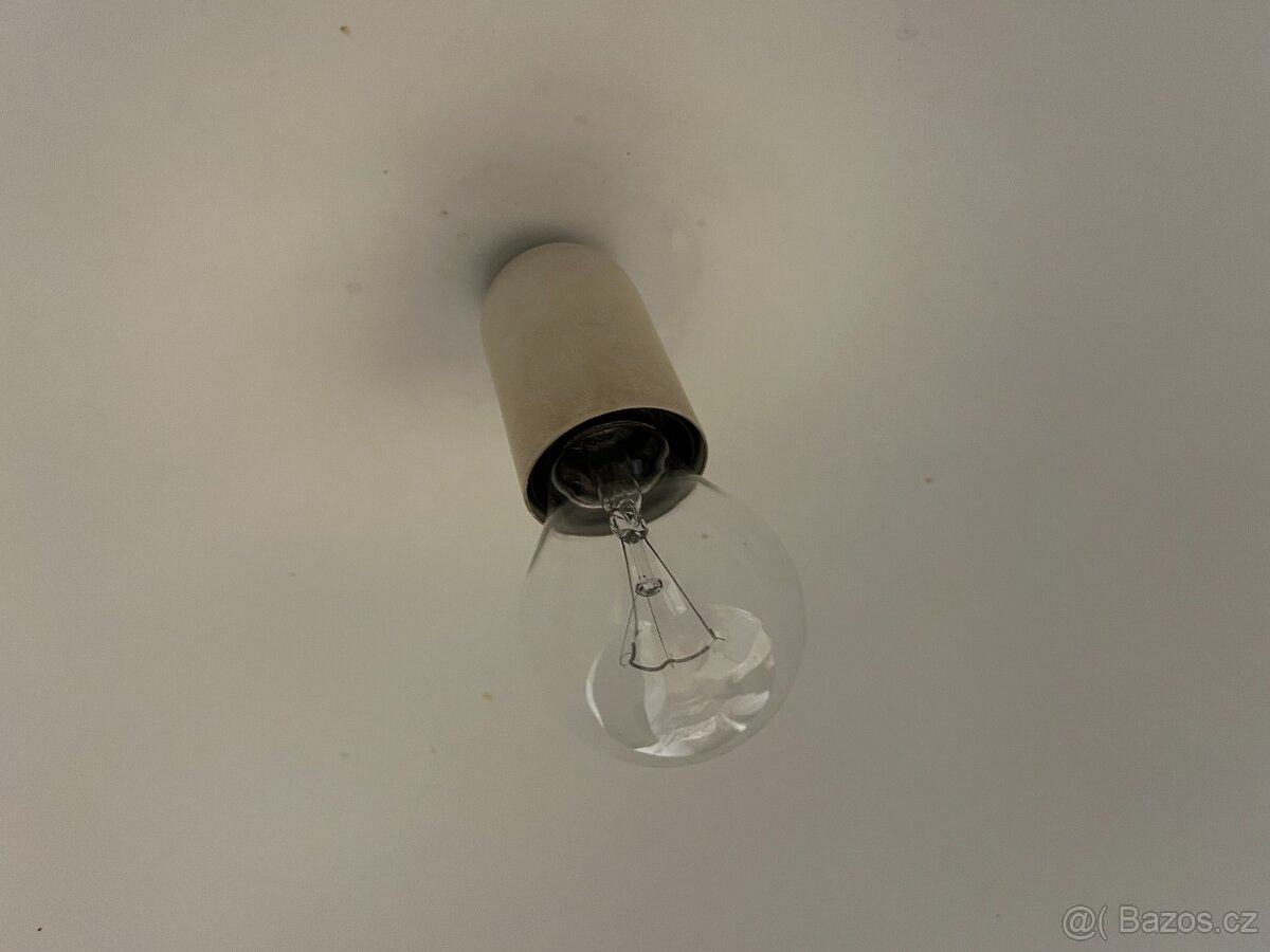 Sada 2 kovových stříbrných lustrů - 4