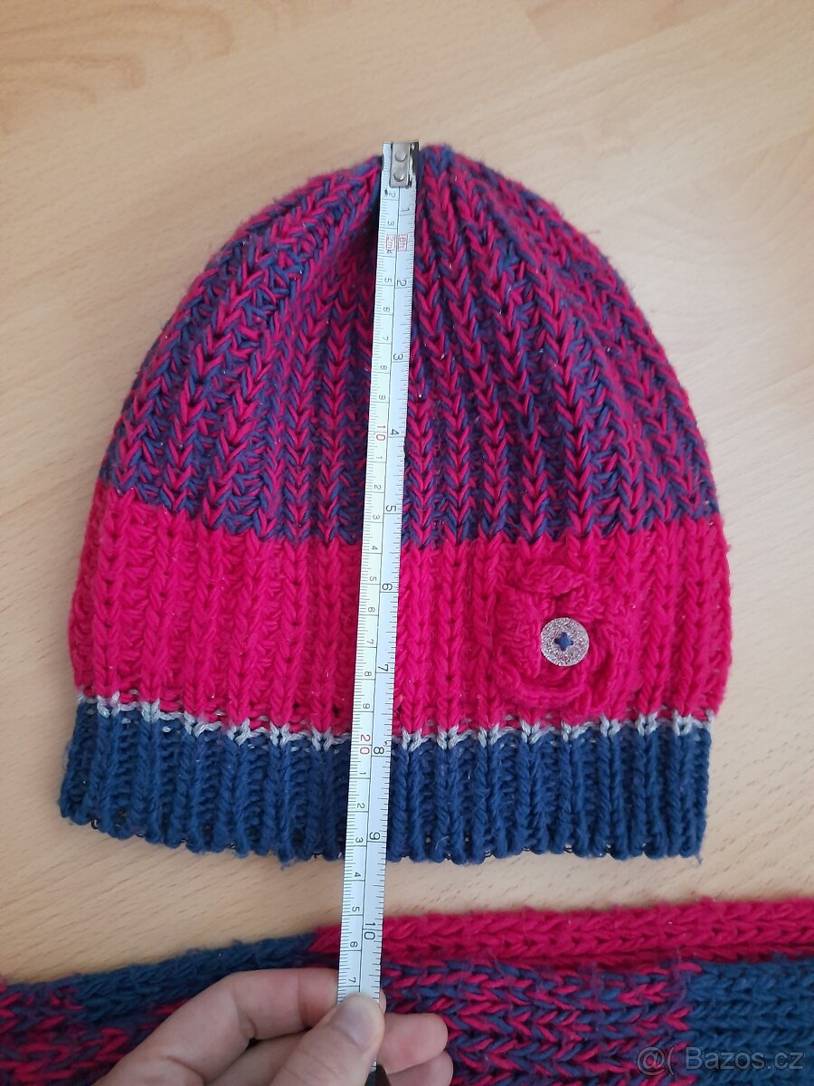 Čepice a šála Tchibo dívčí - 4