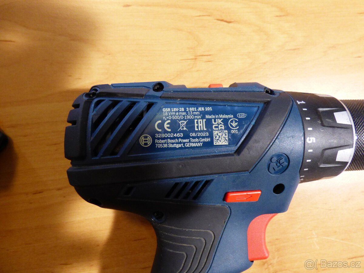 Bosch Professional Aku vrtací šroubovák GSR 18V-28 - 4