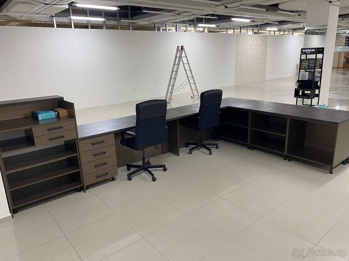 recepce, pult, kancelářský stůl - 4