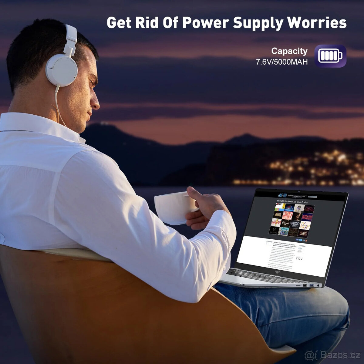 Kancelářský notebook N150 - polokovový, Windows 11, USB-C - 4