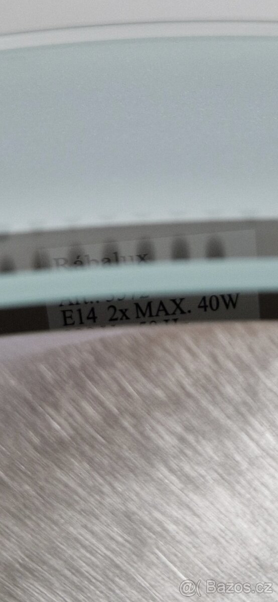 Svítidlo závit 2xE14 - 4