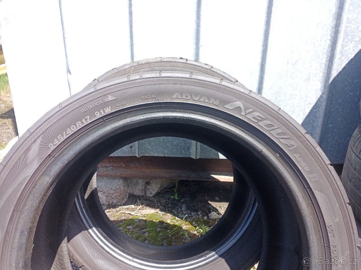 Semi-slick AD08R 245/40R17 91W - 4