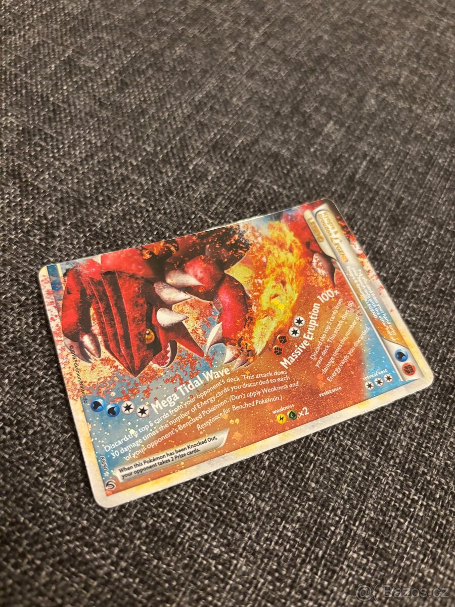 Pokemon Kyogre a Groudon holo - 4