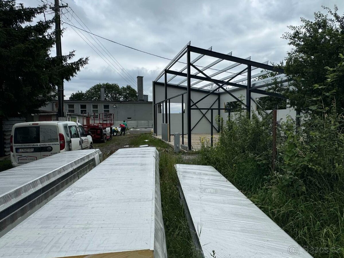 Konstrukce haly 10x12x4m - 4