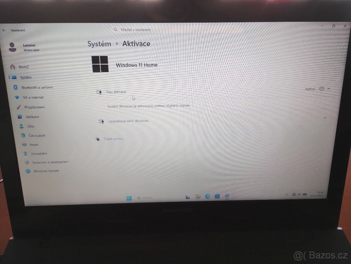 notebook Lenovo IdeaPad G50-30 - upgrade SSD,RAM (WIN11) - 4