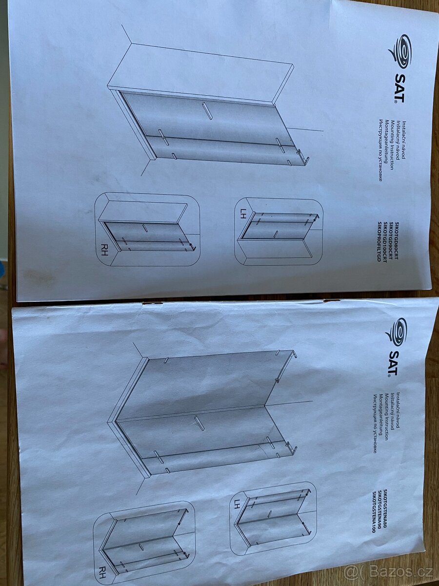 Sprchový kout zástěna 90 x90 - 4