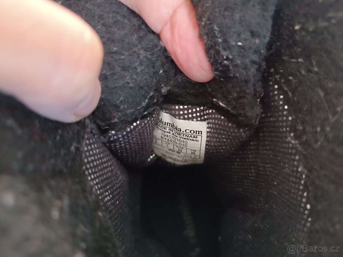 Zimní boty do sněhu Columbia vel. 33 - 4