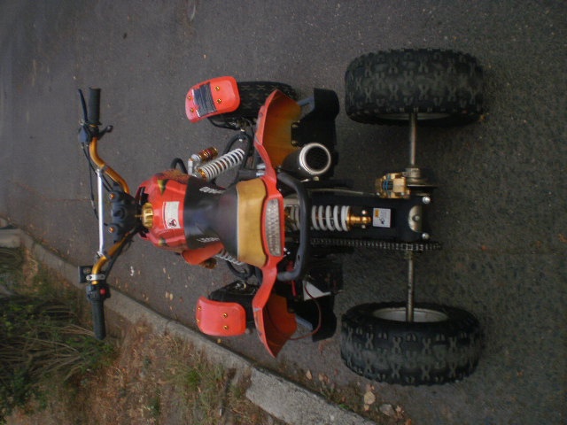 dětská čtyřkolka 110ccm leopard