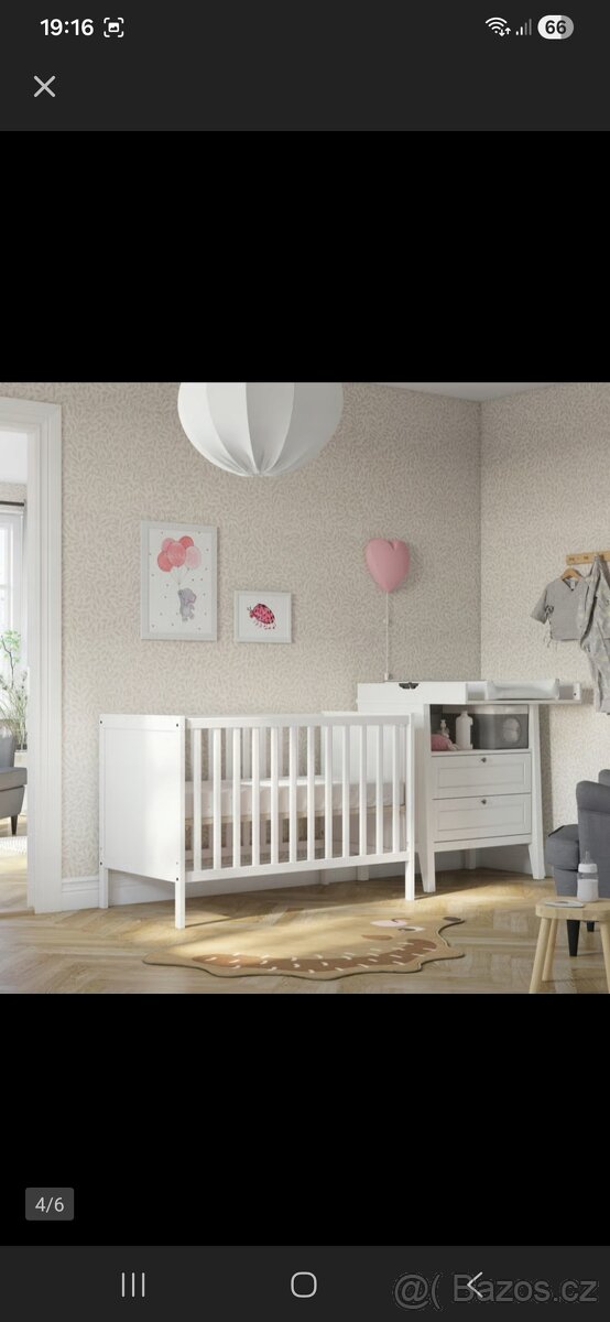 Dětská postýlka Sundvik - 4