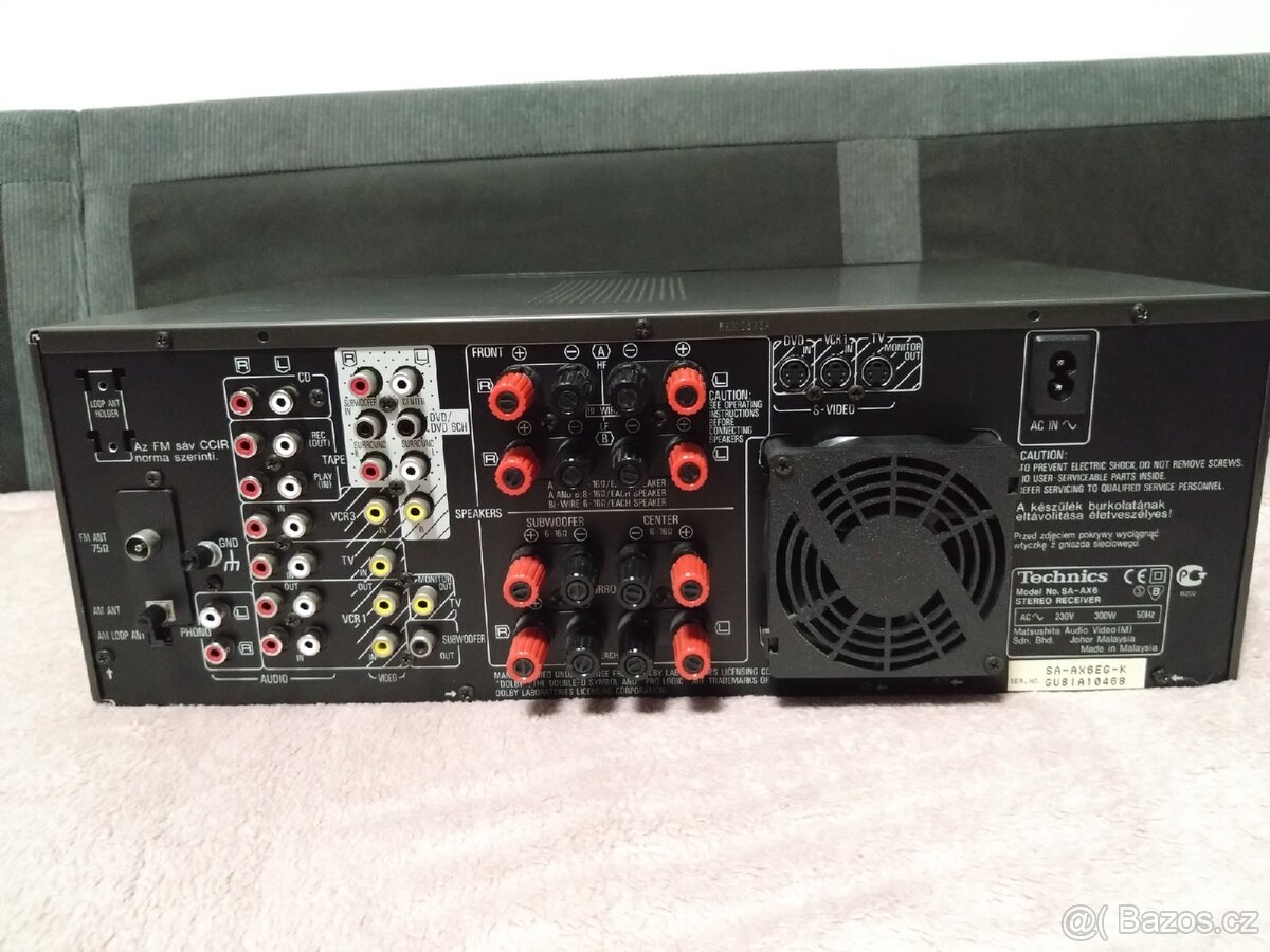 Receiver Technics SA-AX6 - 4