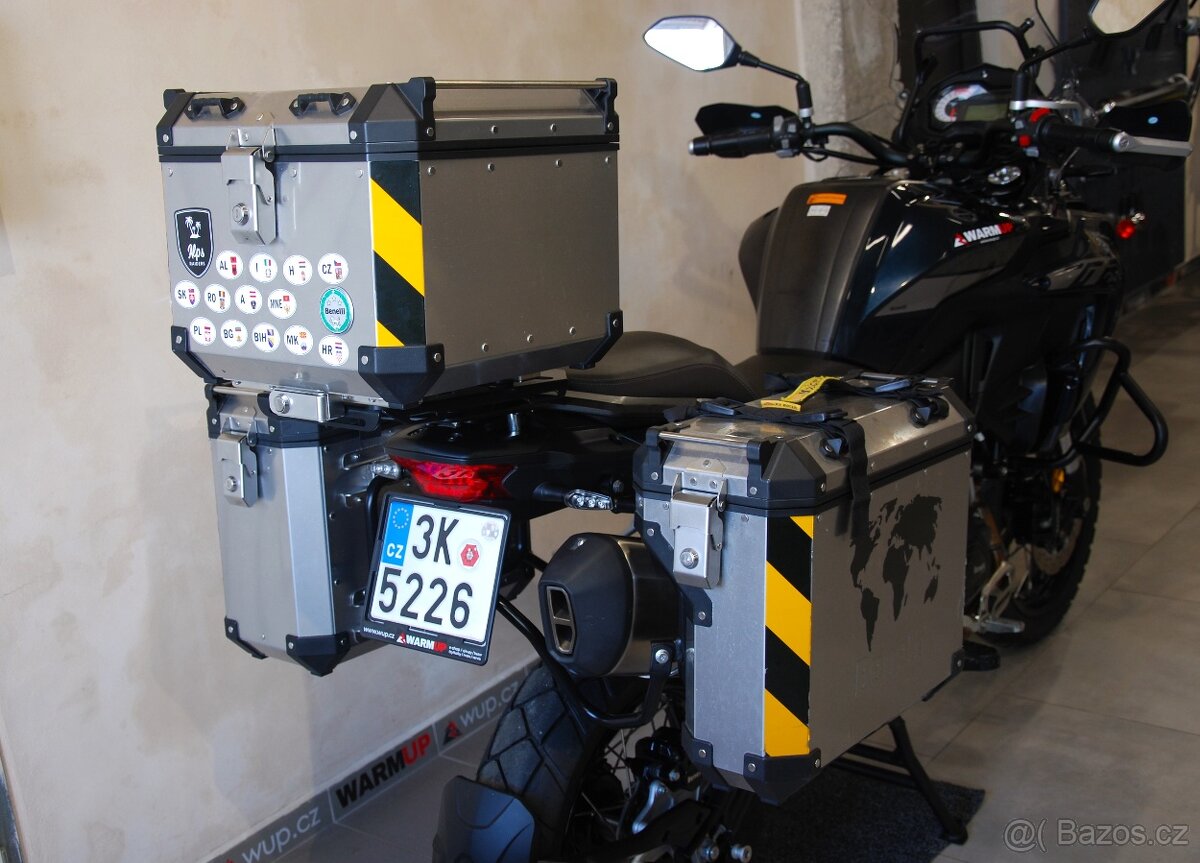 Benelli TRK 502 X - VÝPRODEJ,hezký stav,původ ČR,po 2. maj. - 4