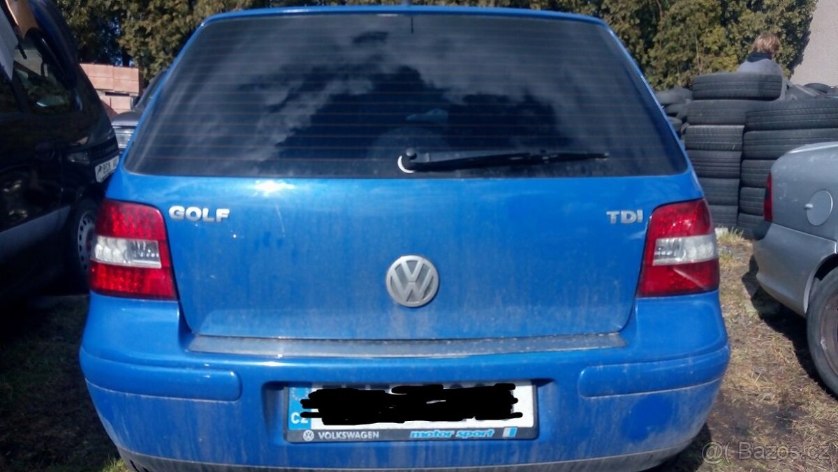 Volkswagen Golf IV 1.9 TDI rok 2003 + 1.9 TDI 4x4 (diferák) - 4
