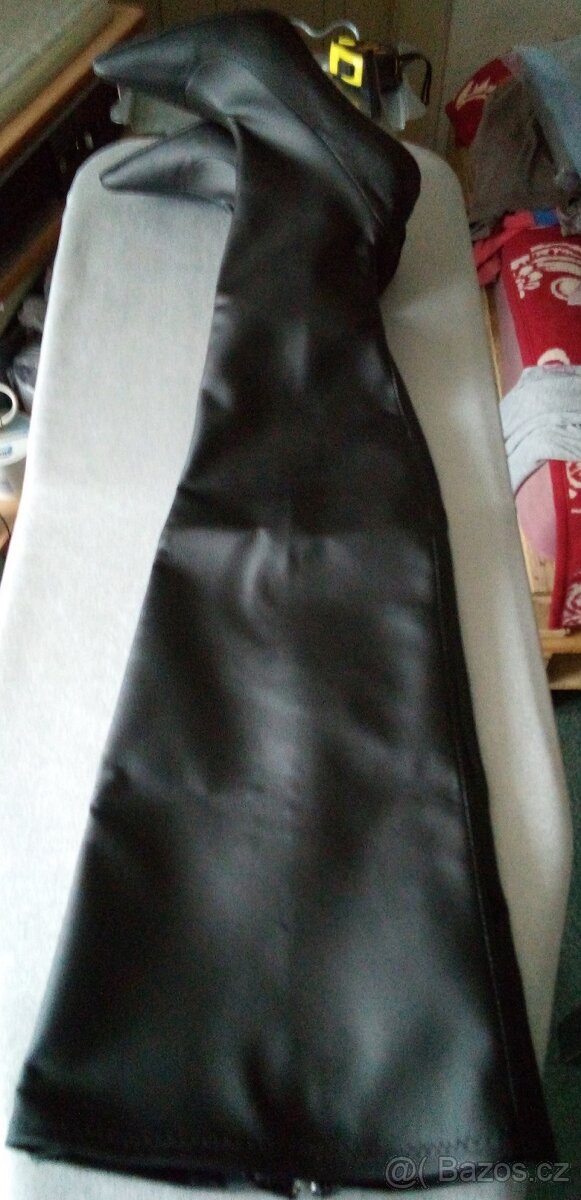 Velmi vysoké kozačky, vel. č.42 - Nabídka jen do 07.12.2025 - 4