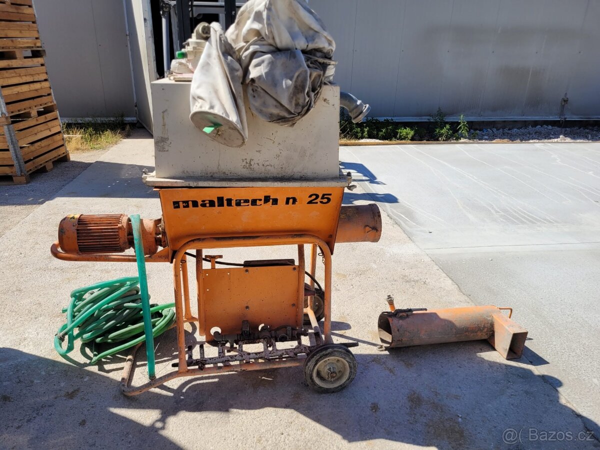 Kontinuální míchačka Maltech m25 s příslušenstvím - 4