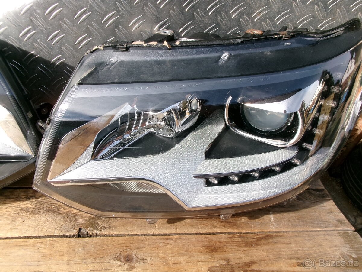 VW T5 , 2009-2015 - přední světla BIXENONY - 4