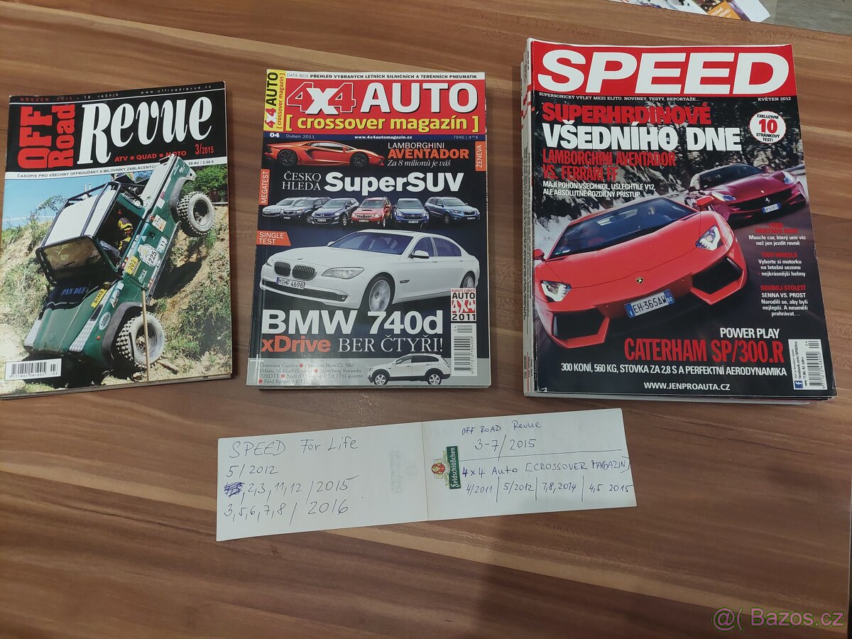 CASOPISY CHROM,SPEED,TOPGEAR,FASTER,AUTO MAGAZIN - 4