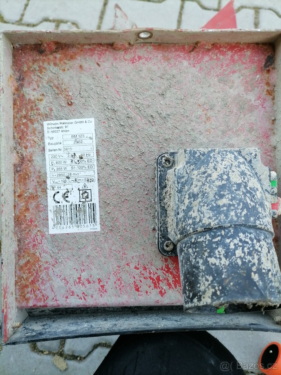 Motor na míchačku na 220 v - 4